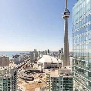 Apartment Elegant Waterfront Downtown / Unobstructed Cn Tower View 